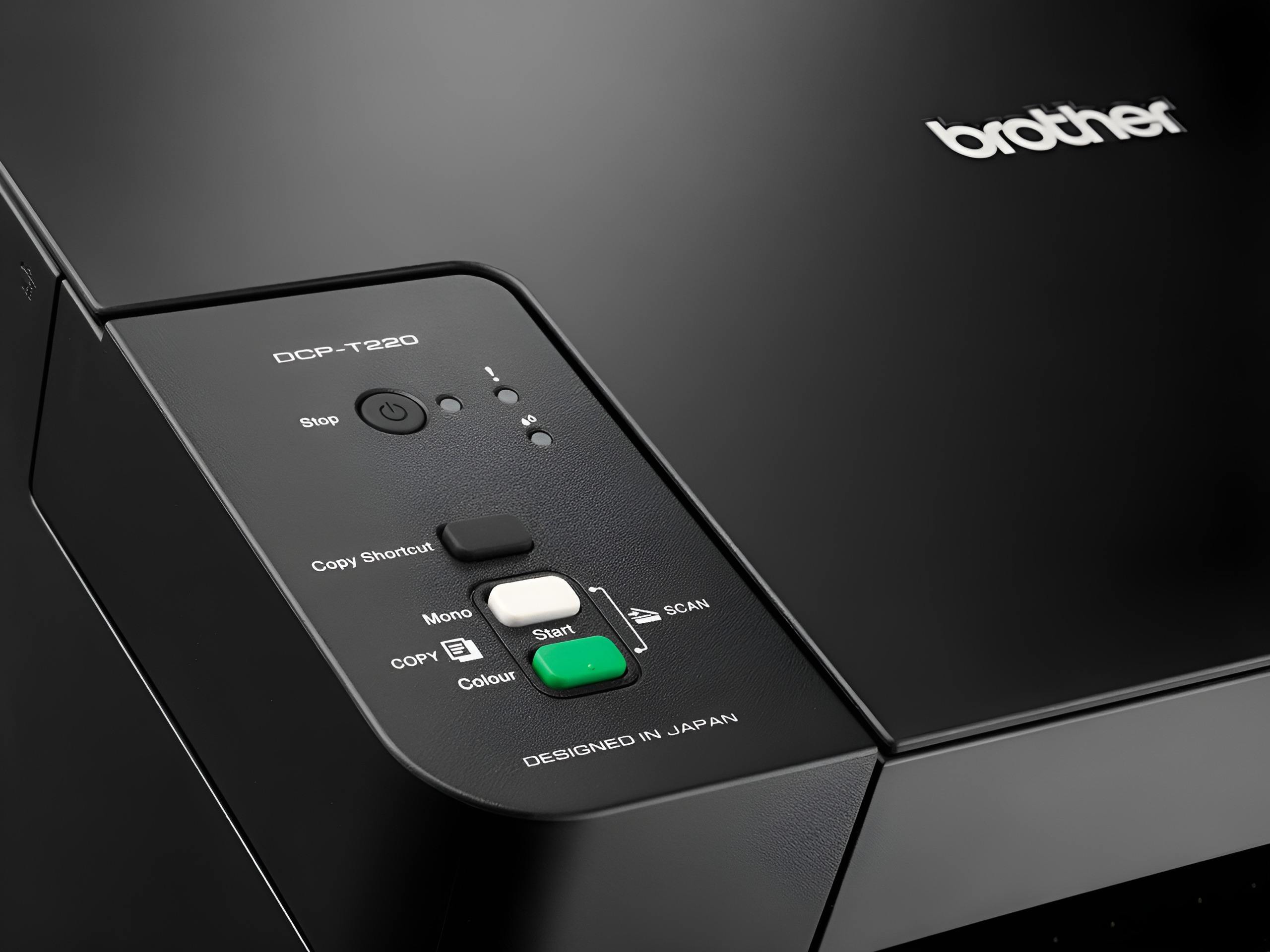 Brother  Printer DCP-T220  Three In One ( Copy ,  Print  &  Scan )  Ink Tank  Printer With One Set Ink  Black