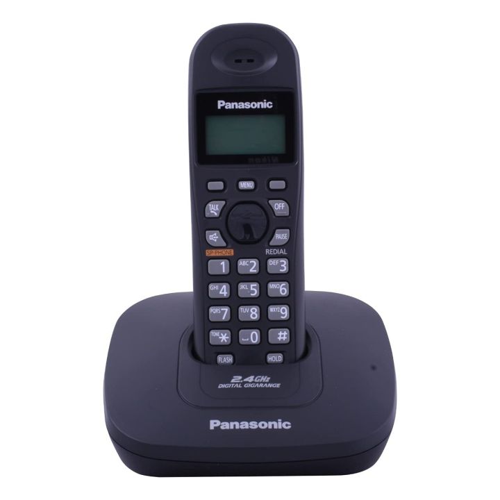 Panasonic%20KX-TG3611%20Cordless%20Landline%20Phone%20(%20Black%20)%20(With%20Speaker%20Phone)%20-%20Image%202