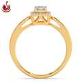 Sazuna Jewellers Epoch Solitaire Diamond Ring Women - 1 Pcs 14 Karat. 