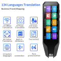 Multifunction Voice Translation Pen 134 Language Translator Pen Offline Translation Pen Intelligent Dictionary Pen Black. 