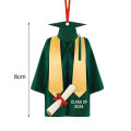 Mosbeha 2024 Graduation Celebration Decor 2024 Graduation Pendant High School College Graduation Ornat for Mantel Tree Hang Class of 2024. 