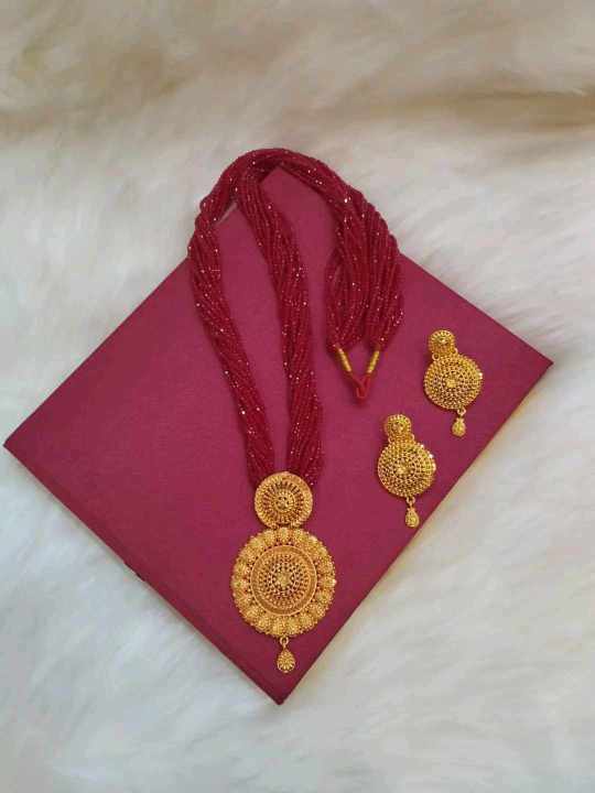 Gold Plated Jewellery Set For Women