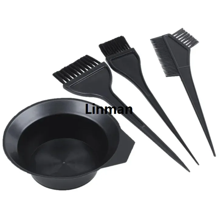 4Pcs/Set%20Black%20Hair%20Dyeing%20Accessories%20Kit%20Hair%20Coloring%20Dye%20Comb%20Stirring%20Brush%20Plastic%20Color%20Mixing%20Bowl%20DIY%20Hair%20Styling%20Tool%20-%20Image%202