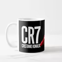 Cristiano Ronaldo Photo and Sign Printed Cup - CR7 Mug