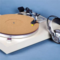 ARELENE 6 Pieces Cork Turntable Mats with High Fidelity for Vinyl LP Record Players Audiophile Reduce Noise. 
