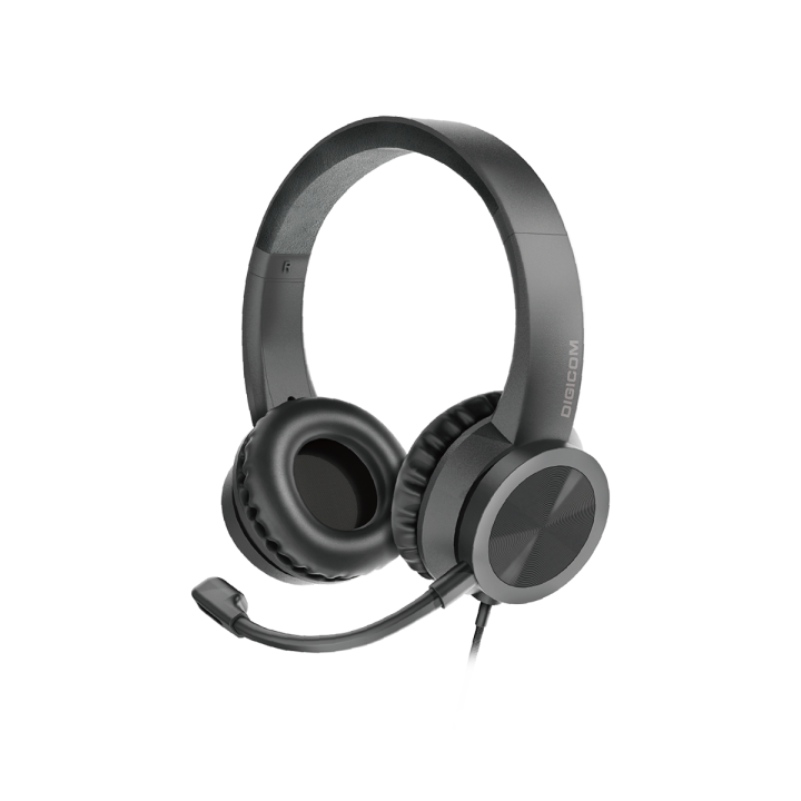 DIGICOM PC-19 USB Wired Headset With Mic