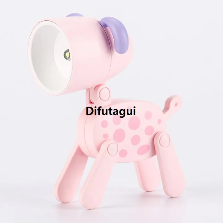 Difutagui%20Decorate%20the%20living%20room%20portable%20lamp%20dog%20deer%20cute%20night%20light%20Portable%20mini%20folding%20table%20lamp%20pet%20dinosaur%20flower%20night%20light%20student%20-%20Image%204