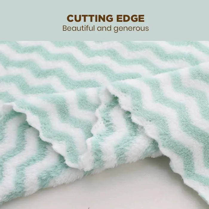 Bath%20And%20Face%20Towel/Coral%20Fleece%20Wave%20Pattern%20Absorbent%20Face%20&%20Bath%20Towel%20Set%20-%20Image%207