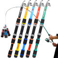 Spinning Fishing Rod 1.5m-1.8m Max Drag 5kg Telescopic Rod Long Throw Fishing Rod Cologo. 