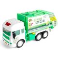 Kids Friction Powered Big Size Garbage Truck Toy. 