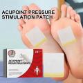 14Pcs Acupoint Pressure Stimulation Patch Diabetic Paste Acupoint Pressure Patch Paste Leg Soothing Patches Massage Treat. 