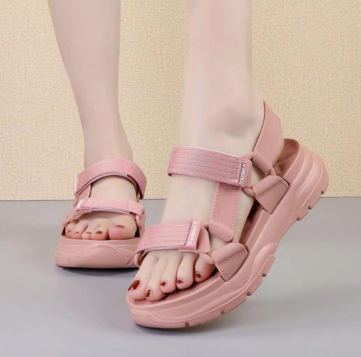 Korean%20Fashion%20New%20Summer%20Women%20Wedge%20Sandals%20Thick%20Bottom%20Pee%20Toe%20Buckle%20Strap%20-%20Fashion%20%7C%20Women's%20Footwear%20%7C%20-%20Image%202