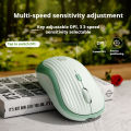 Learn the silent design in line with the ergonomic notebook computer office, standard, portable wired bluetooth mute mouse Q11 without EWEADN charging dual-mode notes. 