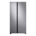 Samsung 700 L Inverter Frost Free Side-By-Side Refrigerator, Silver. 