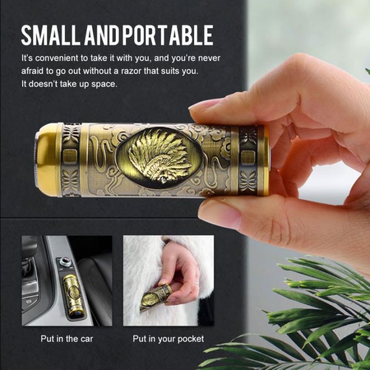 Portable%20Men's%20Electric%20Beard%20Trimmer%20Usb%20Rechargeable%20Waterproof%20Shaving%20Machine%20Face%20Care%20Durable%20Barber%20Mini%20Beard%20Shaver%20-%20Image%205