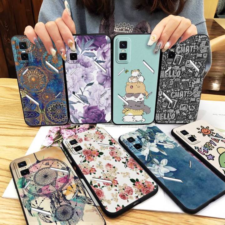 Anti-knock Cute Phone Case For infinix GT 30 Pro/X6873 protective Shockproof Cartoon Waterproof Silicone Anti-dust Cover