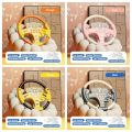 Cute Copilots Stroller Simulation Steering Wheel Toys Electric Multi Functional Steering Wheel Vocal Toys Montessori Interactive Copilot Steering Wheel Birthday Gift. 