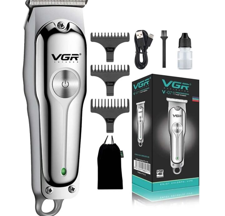 VGR 071 Professional Rechargeable Hair Trimmer for Men - Precision Grooming Tool