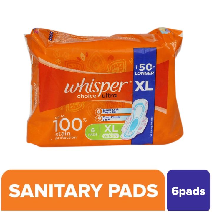Whisper - Sanitary Pads (Pack of 10)