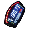 Digital Motorcycle Speedometer LED Dashboard RPM for Parts Accessories. 