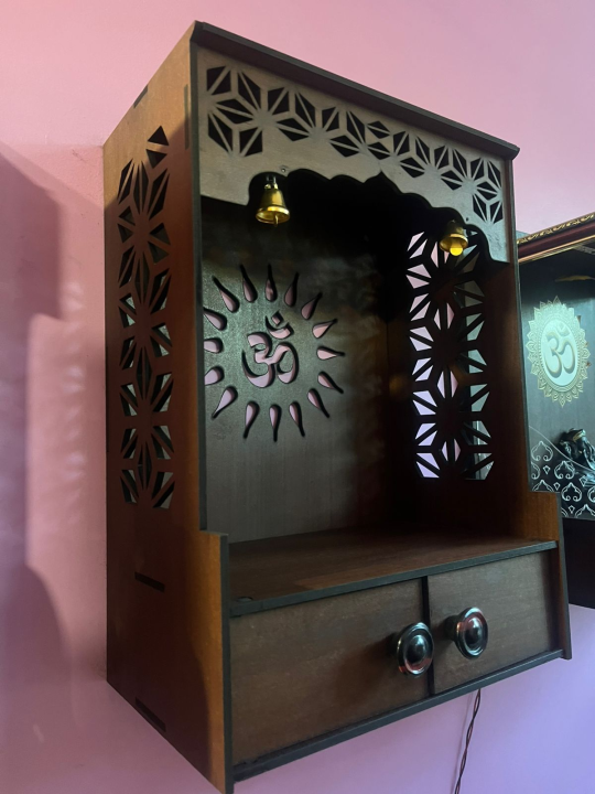 AEROMAX%20Wooden%20Pooja%20Stand%20Designer%20Mandir%20for%20Home%20Office%20Brown%20Temple%20-%20Image%204