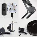 Adjustable Swing Arm Desk Lamp With Clamp,Classic Desk Lamp For Home Office Reading. 