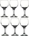 Pasabahce Red Wine Glass, Bistro 225 ML, Set Of 6. 