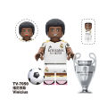 football Ronaldo Messi Compatible with lego building blocks Children birthday gift toys TV6506 Football TV7041-7050 Star Assembling Building Blocks Minifigures Children's Toys Bagged. 
