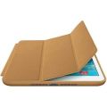 Apple  Ipad Mini 2 Tablet Leather Smart Flip Case Cover Brown Gold Color. 
