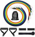 5 In 1 Power Resistance Band Home Gym Equipment/Exercise Bands. 