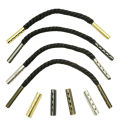 20Pcs Shoelace Head Aglets DIY Shoelaces Repair Shoe Lace Tips Replacement End. 