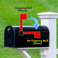 Mailbox Flag Mailbox Supplies Practical Mailbox Signal Upgrade Universal Sturdy for Outdoor Wall Decor Easy to Use. 