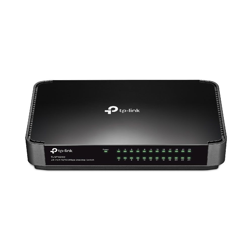 TP-Link 24 Port 10/100Mbps Desktop Switch TL-SF1024M Black