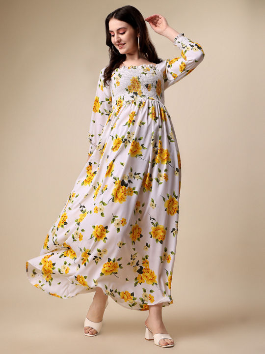 Fabdale%20Floral%20Printed%20Crepe%20Fit%20&%20Flare%20Maxi%20Dress%20%7C%20Elegant%20Casual%20Wear%20(SHTL-007)%20-%20Image%203