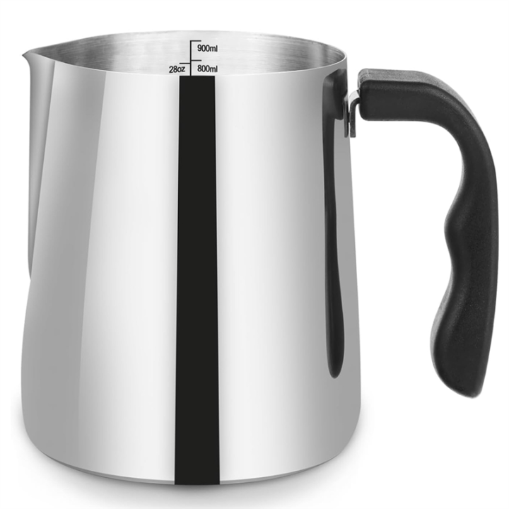 1 PCS 32oz Wax Melting Pot with Pouring Spout and Heat-Resistant Handle Silver for Candle Making