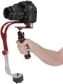 Pro Handheld Steadycam Video Stabilizer Handle Grip Steady Support for Canon Nikon Sony Camera Cam Camcorder DV DSLR - Rubber Handle. 
