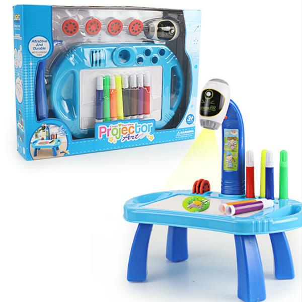 Intelligent projector early education toy learning drawing board game ...