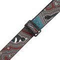 Levy's Leathers MP2DU-001 Polyester Guitar Strap - Bird and Snake Pattern. 