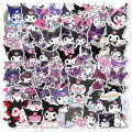 50pcs Children Stickers Cartoon Kuromi My Melody Cute Decals Toys for Girl Laptop Kawaii Aesthetic Anime Decoration Kids Sticker. 