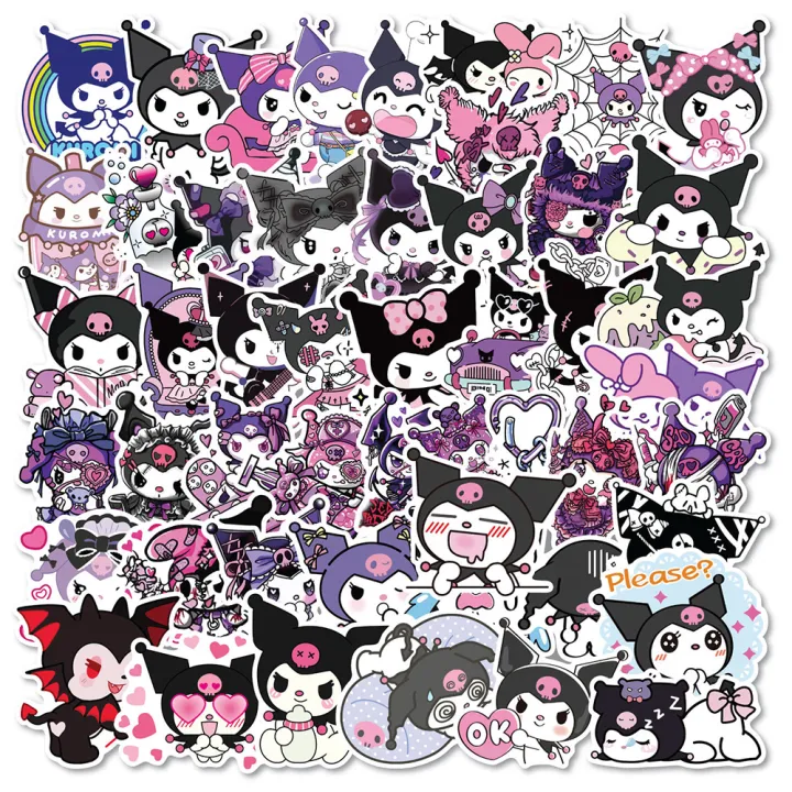 50pcs%20Children%20Stickers%20Cartoon%20Kuromi%20My%20Melody%20Cute%20Decals%20Toys%20for%20Girl%20Laptop%20Kawaii%20Aesthetic%20Anime%20Decoration%20Kids%20Sticker%20-%20Image%206