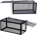 Reusable Traditional Metal Mouse Trap Cage – Humane Live Catch Rodent Control for Garden & Home | No-Kill Rat & Mice Trap Cage | Easy-to-Use Reusable Rodent Catcher. 