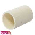 Cream Color Marvel CPVC Coupling 15mm Set Of 12. 