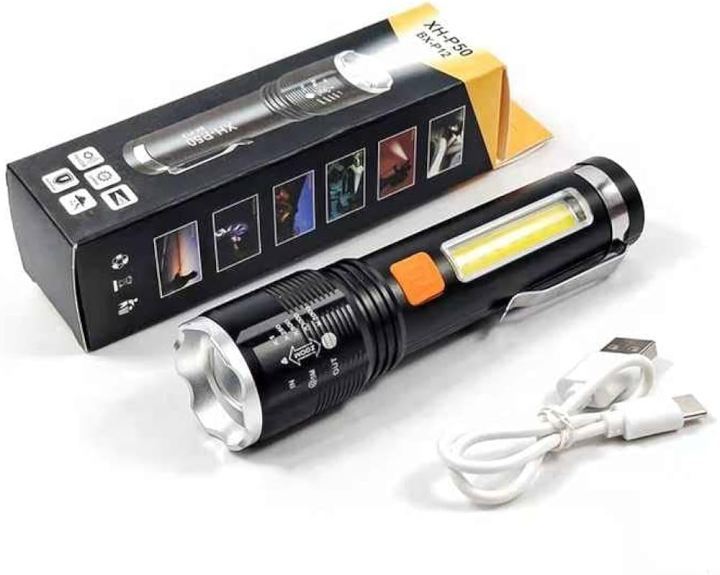 Rechargeable%20Retractable%20Zoom%20LED%20Torch%20Light%20Model%20XH-P50%20BX-P12%20-%20Image%204