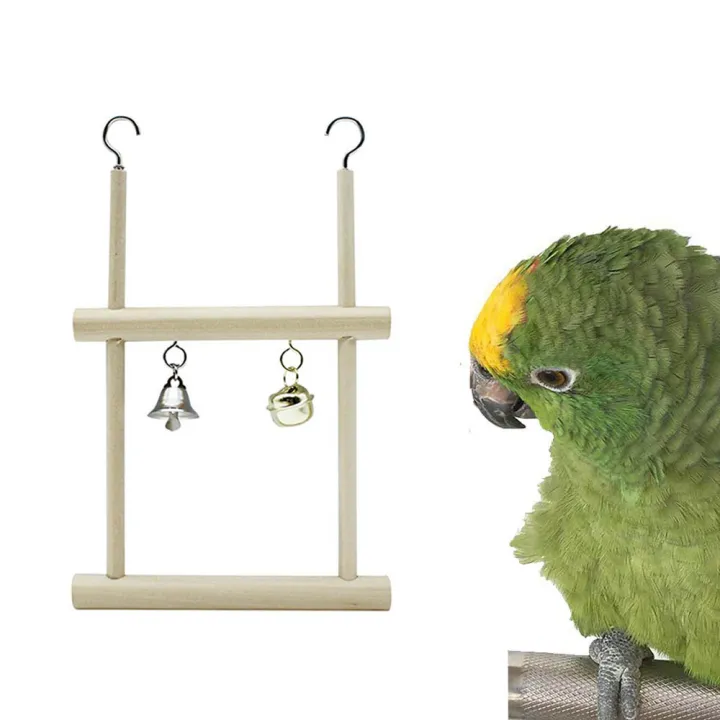 Hanging Hanging Swings Toy Swing For Bird Cage Parrots Swing Toy Birds