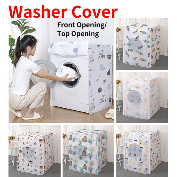 Washing Machine Cover Blue Waterproof 6 To 8 Kg