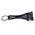 NAMUNY 5Pcs Violin Tail Gut Tail Cord Gut Cord Nylon with Guitar Effects 3PDT 9-Pin Latching Stomp Pedal Footswitch Blue. 
