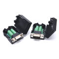 DB9 Connector RS232 Male Female 9 Pin RS485 Breakout Terminals COM Connectors A JUE. 
