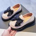 Girls shiny soft shoes oxford school spring and autumn girls 36 high quality 26-size leather shoes kids suitable PU leather slippers for girls. 