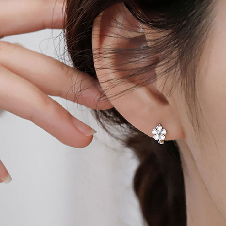 14k%20Flower%20Hoop%20Earings%20For%20Women%20Hikaw%20Silver%20Earrings%20Gold%20Non%20Tarnish%20Hypoallergenic%20Earings%20Natuo%20-%20Image%202