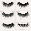 HOT 7 Pairs False Eyelashes, Fluffy Mink Lashes , Cat-Eye Look 8D Volume Eyelash Strips. 